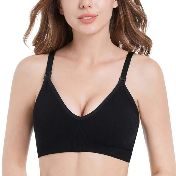 Maternity Ribbed Bra - 5 Pack - Picture 4 of 5